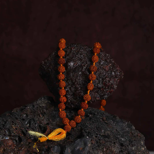 Original Rudraksha Mala (5 Mukhi Mala, 108 beads Mala)