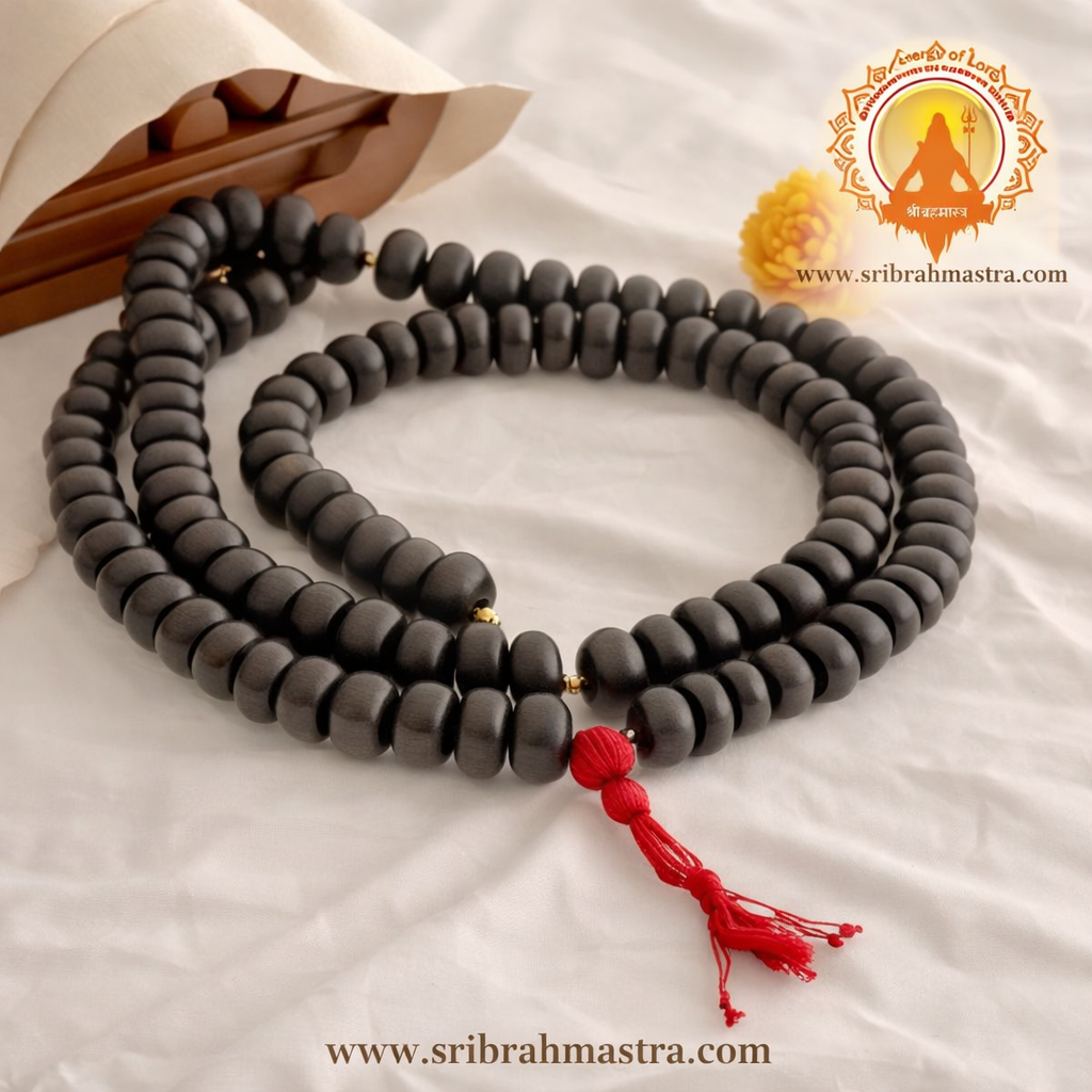 Premium Original Karungali Malai - Natural Black Ebony Wood