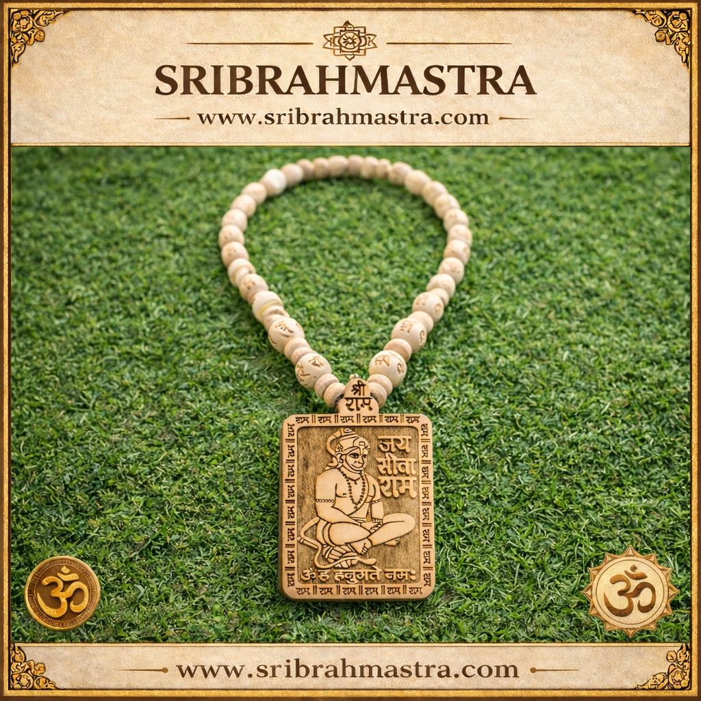 Tulsi Mala with Hanuman Ji Locket