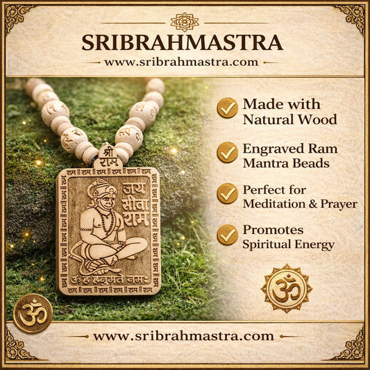 Tulsi Mala with Hanuman Ji Locket